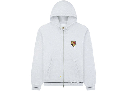 Aime Leon Dore x Porsche Full-Zip Hoodie Grey - apparel view 2