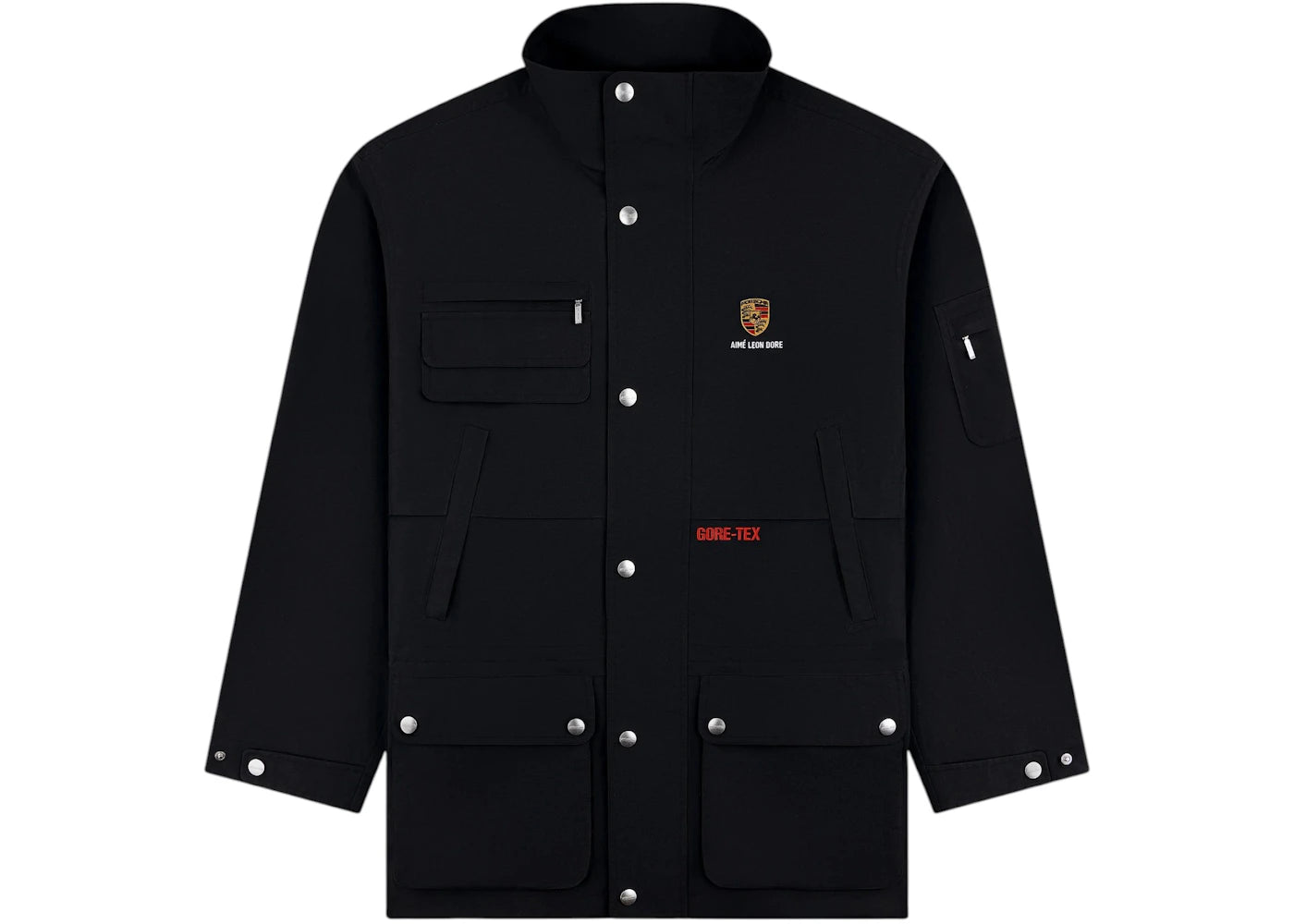 Aime Leon Dore x Porsche Gore-Tex Cabrio Jacket Black - vue secondaire A