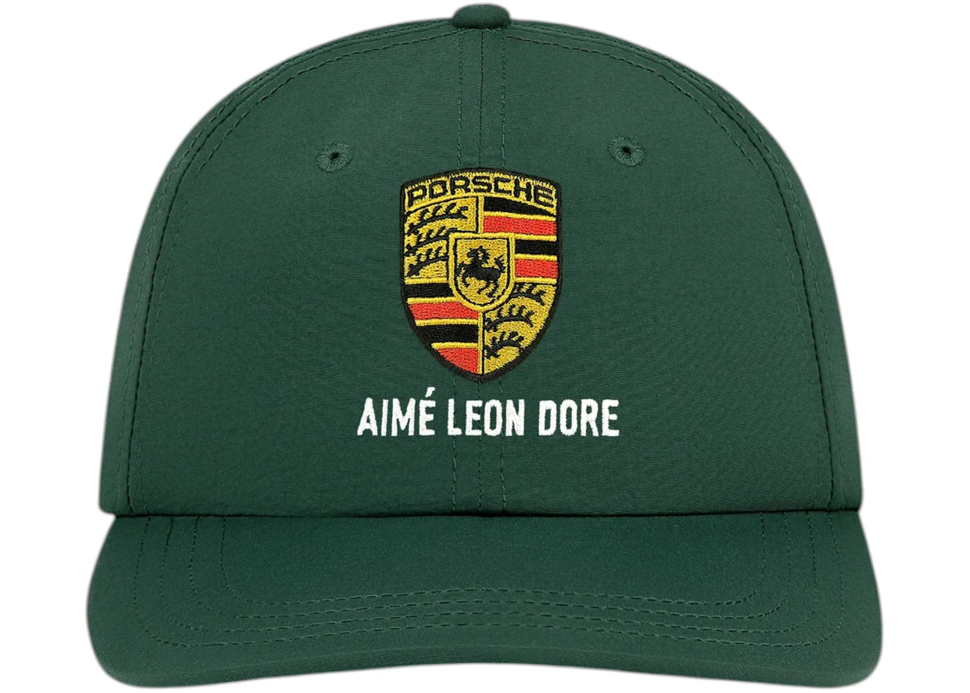 Aime Leon Dore x Porsche Nylon Logo Hat Green - vue 360