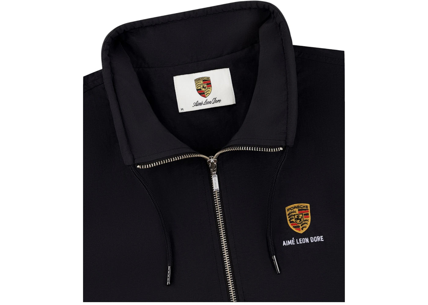 Aimé Leon Dore x Porsche Nylon-Trainingsjacke Schwarz - vue secondaire B
