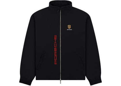 Aime Leon Dore x Porsche Nylon Track Jacket Black - authentic Aime Leon Dore apparel