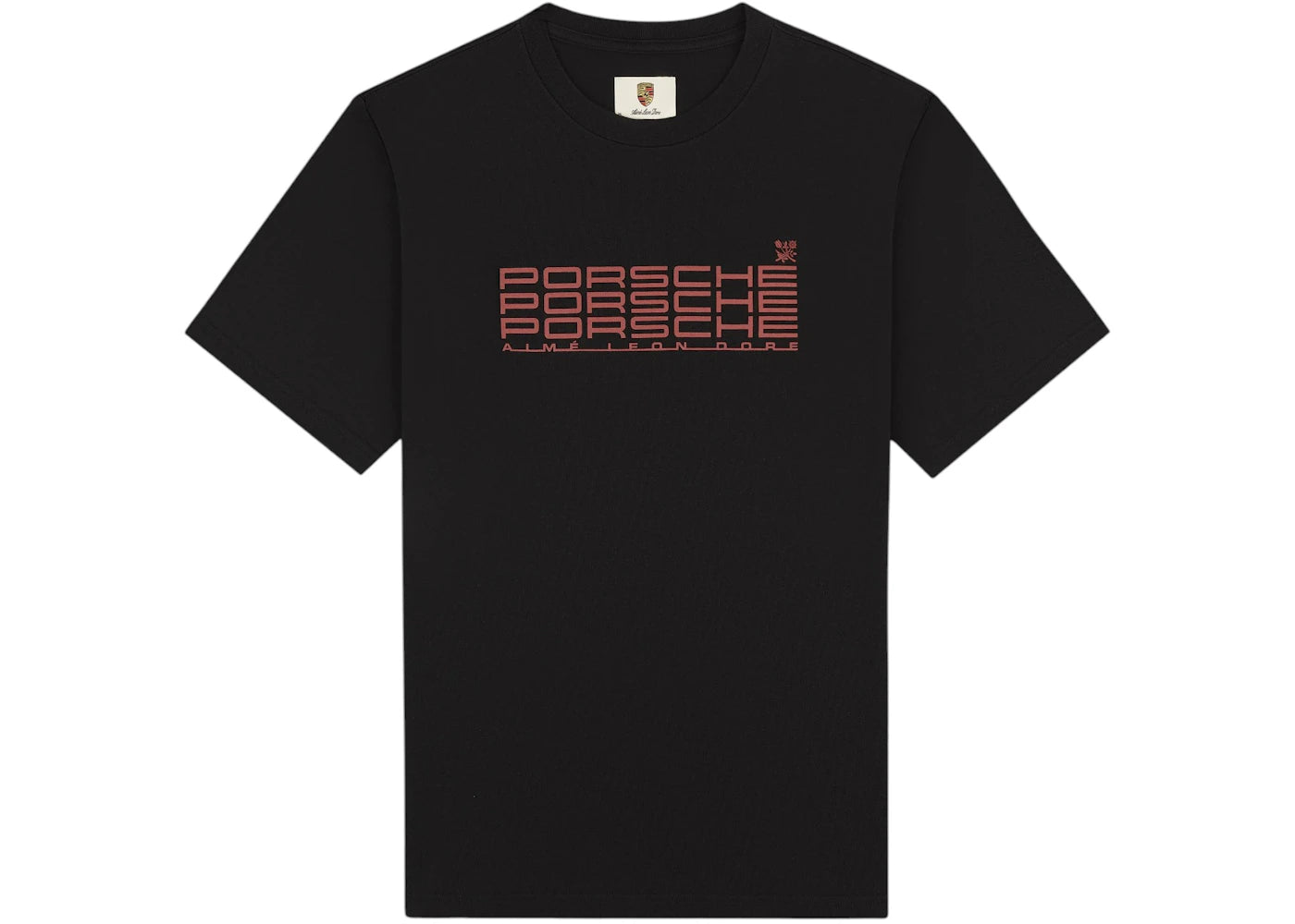 Aime Leon Dore x Porsche Racing Tee Black - vue 360