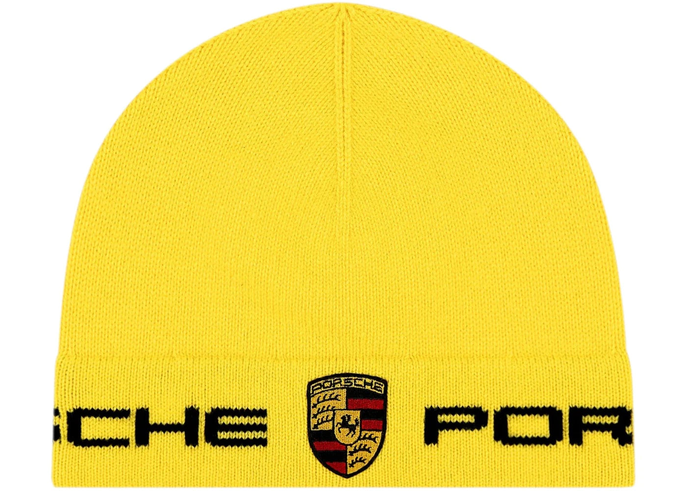 Aime Leon Dore x Porsche Wool Skullcap Yellow - vue 360