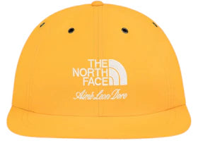 Aime Leon Dore x The North Face Nylon Logo Hat Summit Gold - authentic Aime Leon Dore product