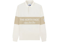 Aime Leon Dore x The North Face Script Logo Rugby Cream