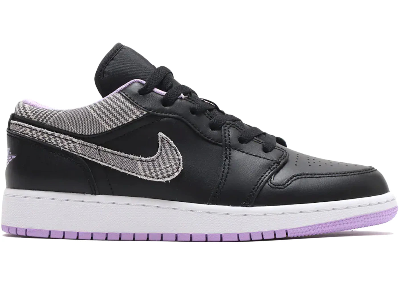 Air Jordan 1 Low Houndstooth (GS) - vue 360