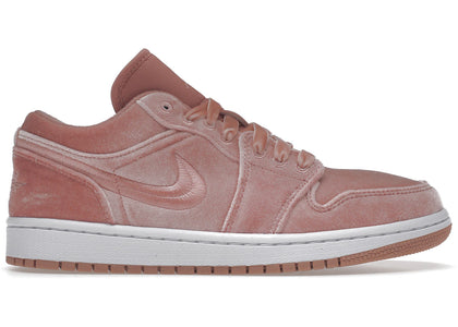 Air Jordan 1 Low SE Pink Velvet (Women's) sneakers - authentic Jordan shoes