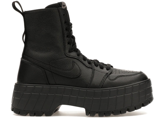 Jordan 1 High Brooklyn Black (Women's) sneakers - authentic Jordan shoes