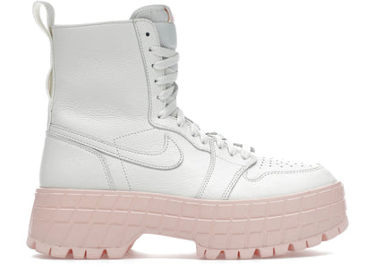 Jordan 1 High Brooklyn Sail Legend Pink (Women's) - authentic Jordan sneakers