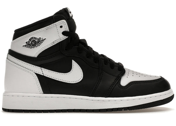 Jordan 1 Retro High OG Black White (GS) sneakers - authentic Jordan shoes