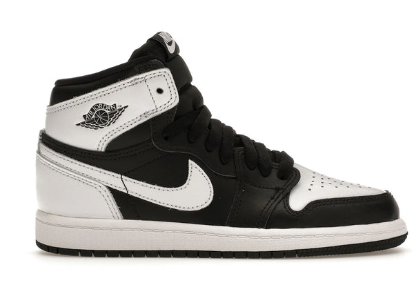 Jordan 1 Retro High OG Black White (PS) sneakers - authentic Jordan shoes