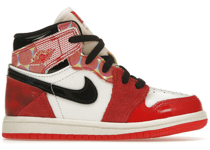 Jordan 1 Retro High OG Spider-Man Across the Spider-Verse (TD) - authentic Jordan sneakers
