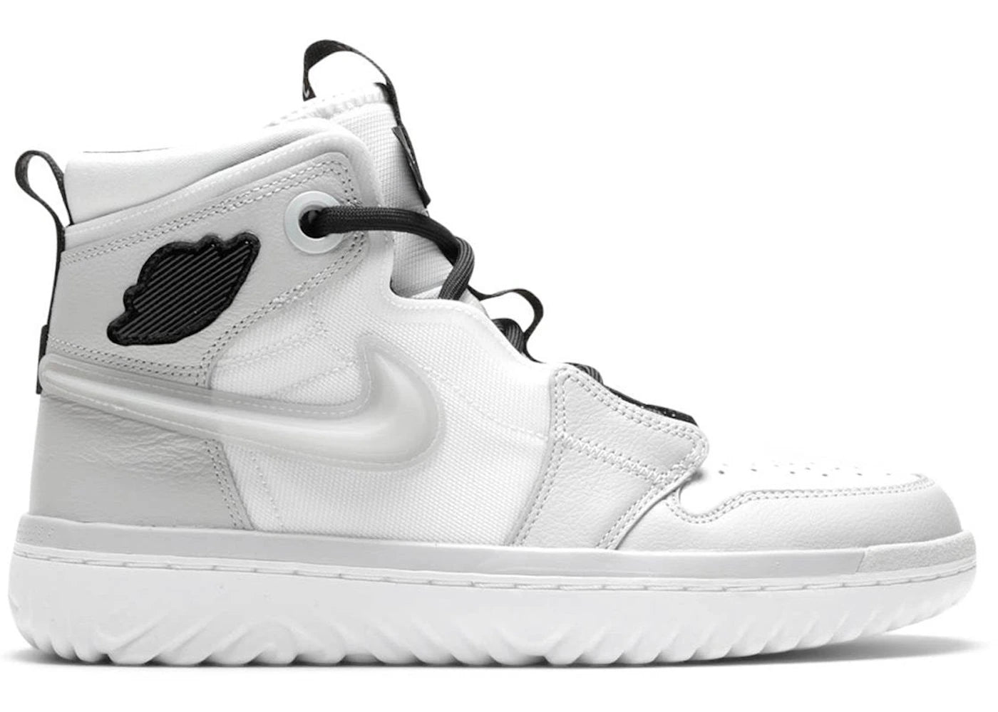 Jordan 1 High React Grey Fog - vue 360