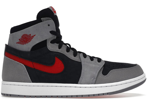 Jordan 1 High Zoom Air CMFT 2 Black Fire Red Cement sneakers - authentic Jordan shoes