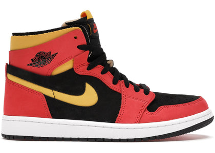 Jordan 1 High Zoom Air CMFT Black Chile Red - authentic Jordan sneakers