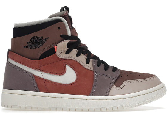 Jordan 1 High Zoom Air CMFT Canyon Rust (Women's) sneakers - authentic Jordan shoes