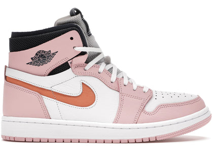 Jordan 1 High Zoom Air CMFT Pink Glaze Cactus Flower (Women's) - authentic Jordan sneakers
