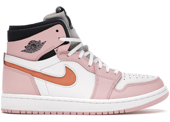 Jordan 1 High Zoom Air CMFT Pink Glaze Cactus Flower (Women's) sneakers - authentic Jordan shoes