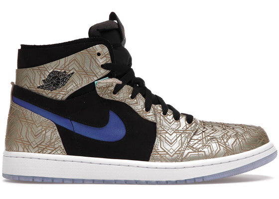 Jordan 1 High Zoom Air CMFT Gold Laser sneakers - authentic Jordan shoes