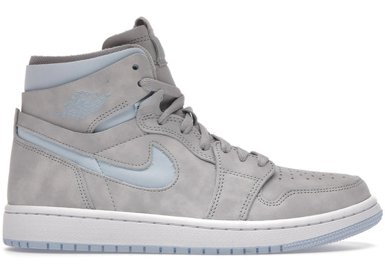 Jordan 1 High Zoom Air CMFT Grey Fog (Women's) sneakers - authentic Jordan shoes