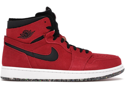 Jordan 1 High Zoom Air CMFT Red Suede - authentic Jordan sneakers