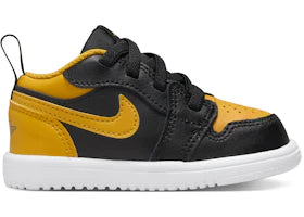 Jordan 1 Low ALT Black White Yellow Ochre (TD) - vue 360