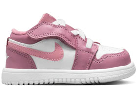 Jordan 1 Low ALT Desert Berry White Coral Chalk (TD) - authentic Jordan sneakers