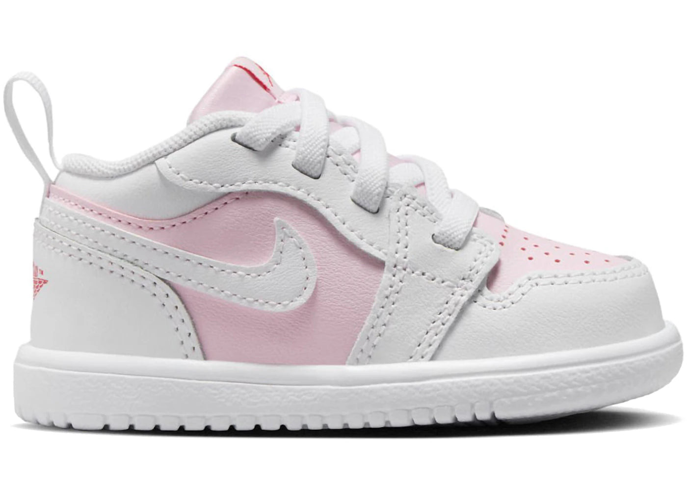 Jordan 1 Low ALT Pink Foam Fire Red White (TD) - vue 360