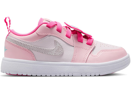 Jordan 1 Low ALT SE Pink Bloom (PS) - authentic Jordan sneakers