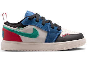 Jordan 1 Low ALT SE True Blue Red Kinetic Green (PS) - vue 360