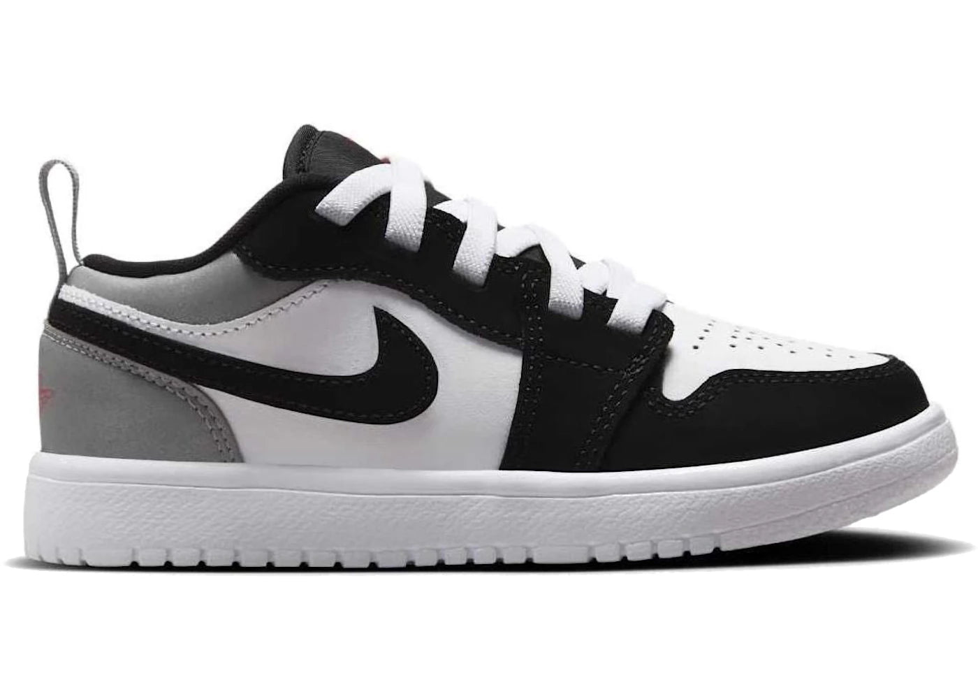 Jordan 1 Low ALT SE White Black Matte Silver (PS) - vue 360