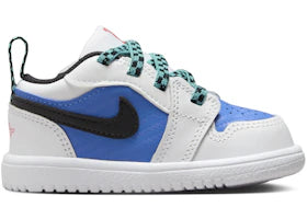 Jordan 1 Low ALT SE White Hyper Royal Hyper Jade Black (TD) - vue 360