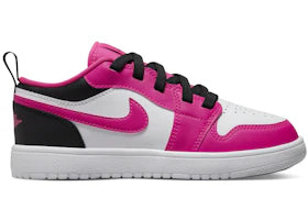 Jordan 1 Low ALT White Black Fierce Pink (PS) - vue 360