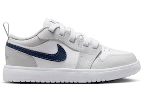 Jordan 1 Low ALT White Neutral Grey Gum Medium Brown Midnight Navy (PS) - vue 360