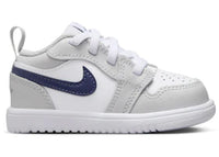 Jordan 1 Low ALT White Neutral Grey Gum Medium Brown Midnight Navy (TD)