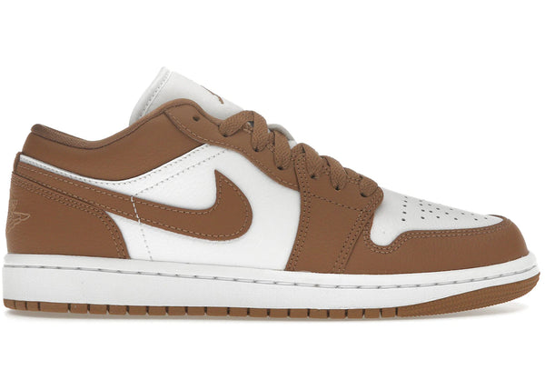 Jordan 1 Low Archaeo Brown White (Women's) sneakers - authentic Jordan shoes