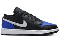 Jordan 1 Low Black Game Royal White (GS)