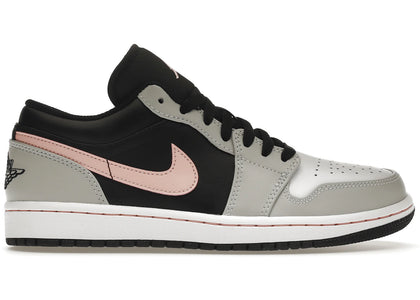 Jordan 1 Low Black Grey Pink sneakers - authentic Jordan shoes