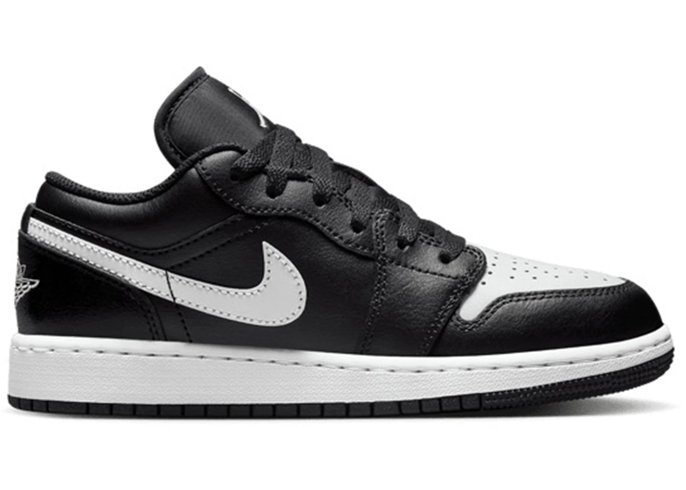 Jordan 1 Low Black Summit White (GS) - vue 360