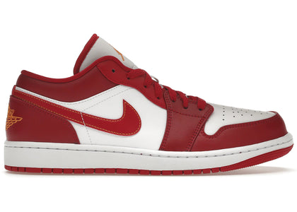 Jordan 1 Low Cardinal Red sneakers - authentic Jordan shoes
