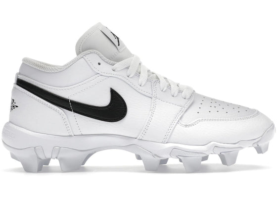 Jordan 1 Low Cleat White Black (GS) sneakers - authentic Jordan shoes