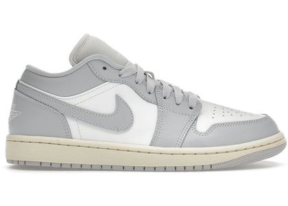 Jordan 1 Low Coconut Milk Neutral Grey (Women's) sneakers - authentic Jordan shoes