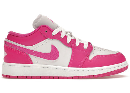 Jordan 1 Low Fire Pink (GS) - authentic Jordan sneakers