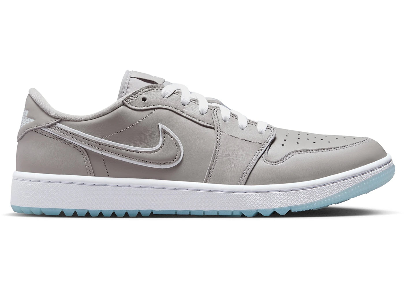 Jordan 1 Low Golf Medium Grey Blue Tint - vue 360