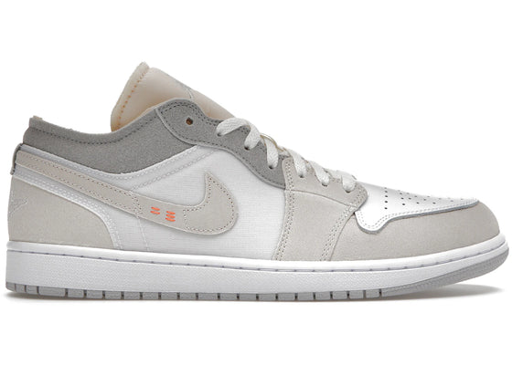 Jordan 1 Low SE Craft Inside Out White Phantom sneakers - authentic Jordan shoes