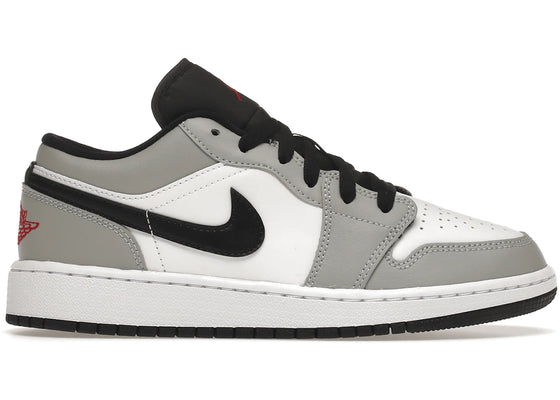 Jordan 1 Low Light Smoke Grey (GS) sneakers - authentic Jordan shoes