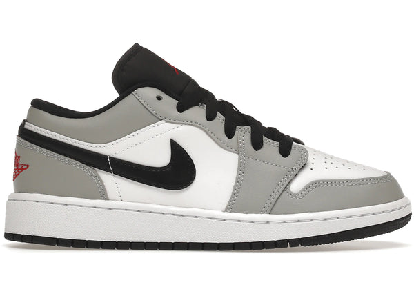Jordan 1 Low Light Smoke Grey (GS) sneakers - authentic Jordan shoes