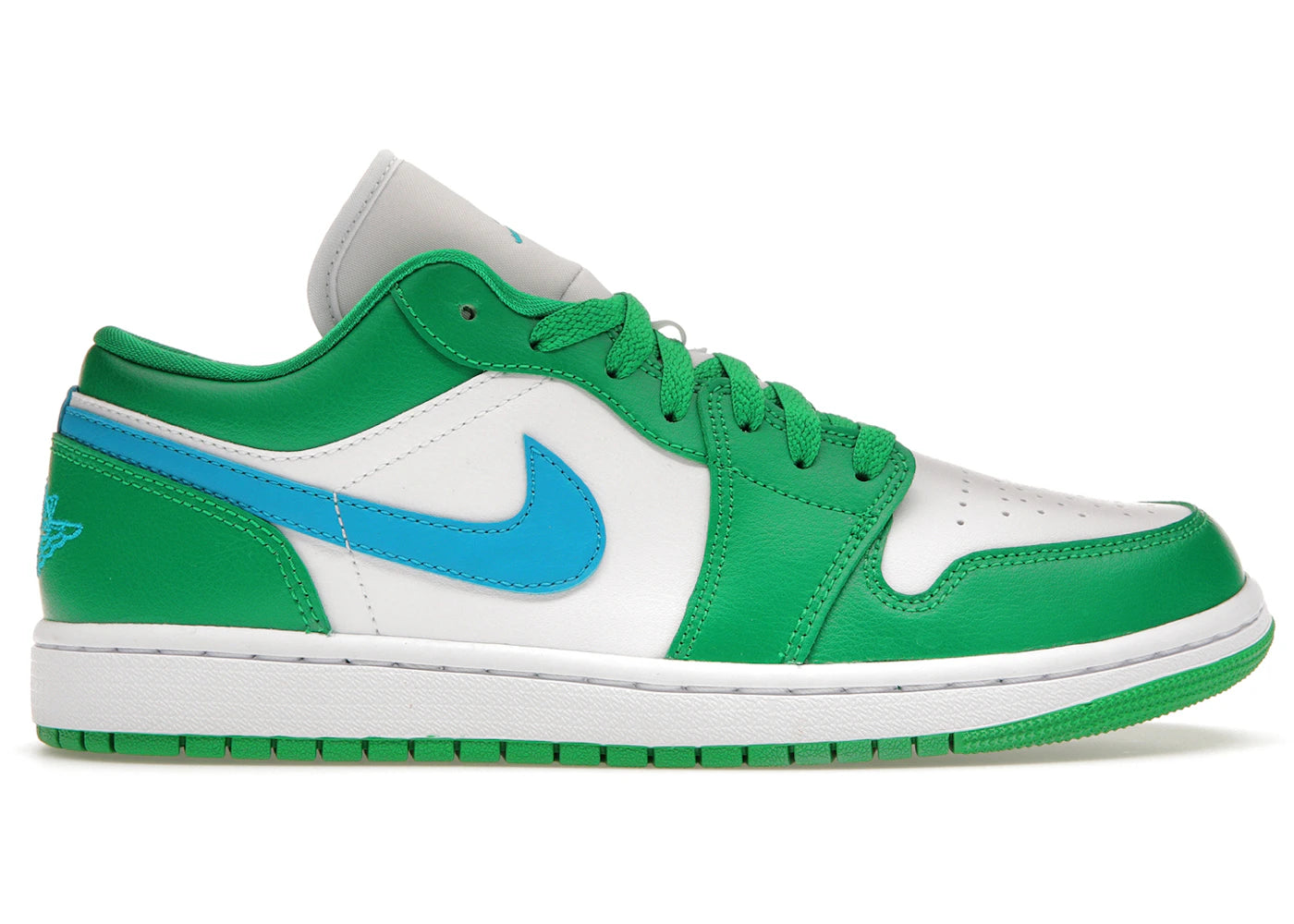 Jordan 1 Low Lucky Green Aquatone (Women's)