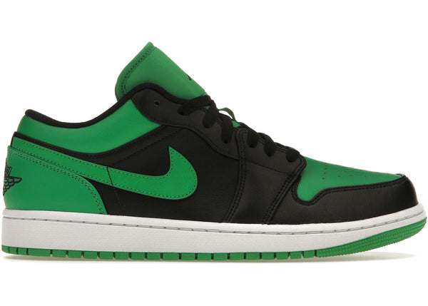 Jordan 1 Low Lucky Green sneakers - authentic streetwear shoes