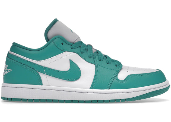 Jordan 1 Low New Emerald (Women's) sneakers - authentic Jordan shoes